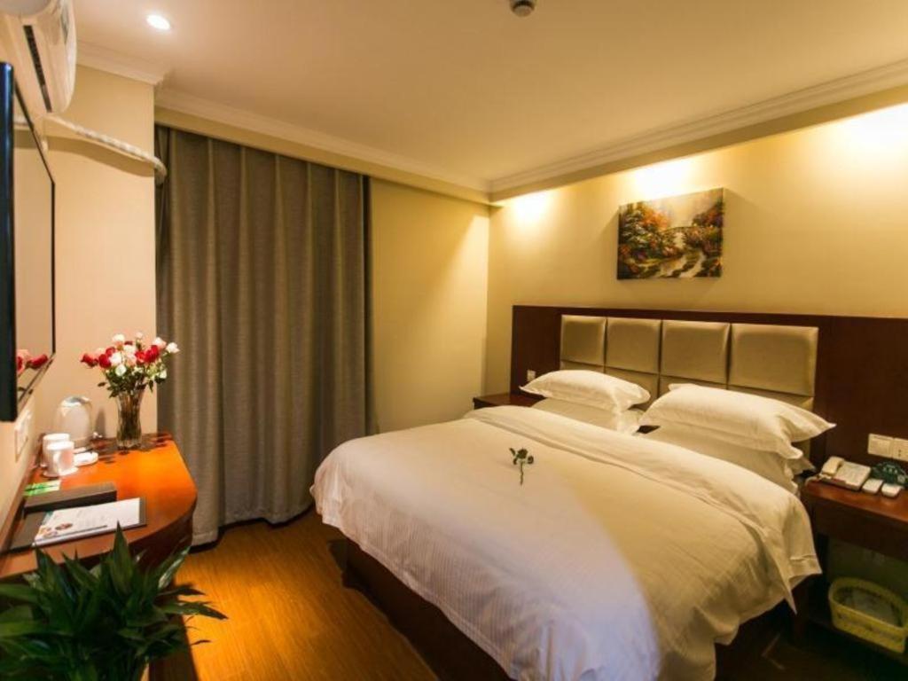 Greentree Inn Suzhou Guanqian Street Leqiao Metro Station Exterior foto